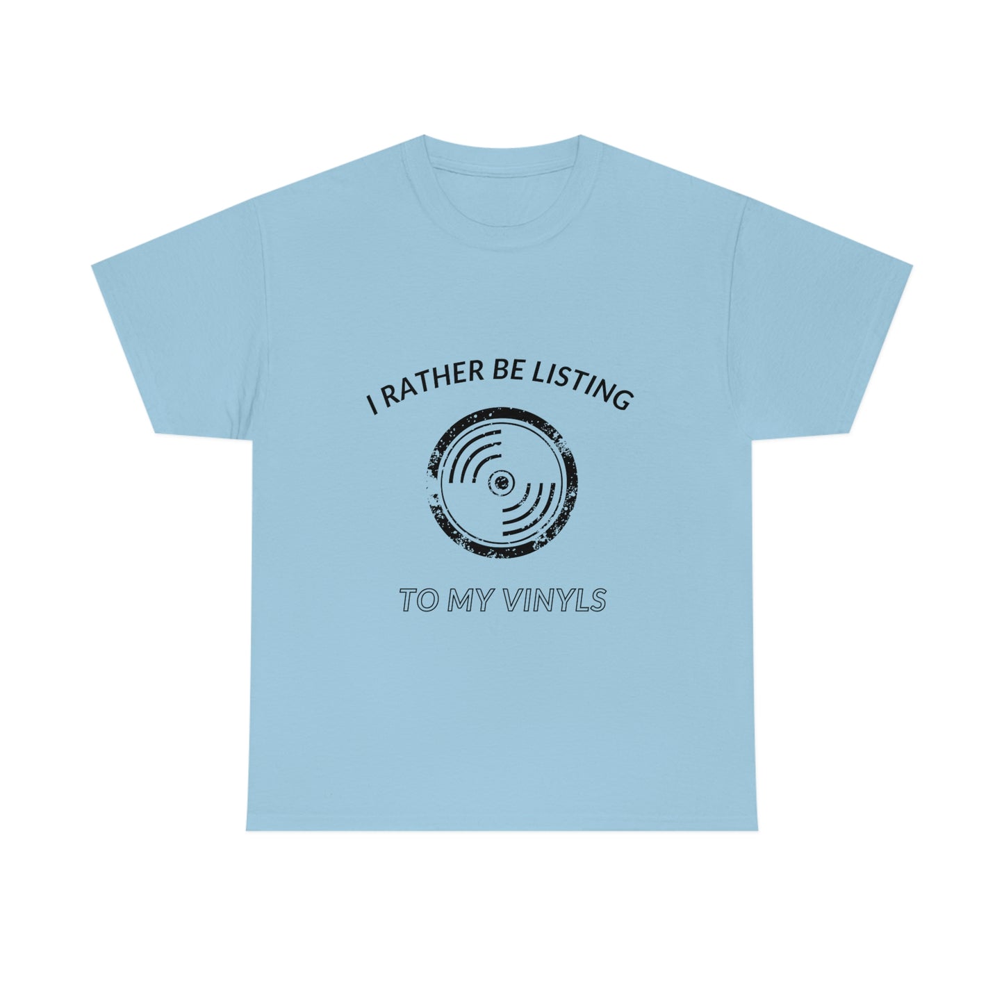 Listening to Vinyl Tee