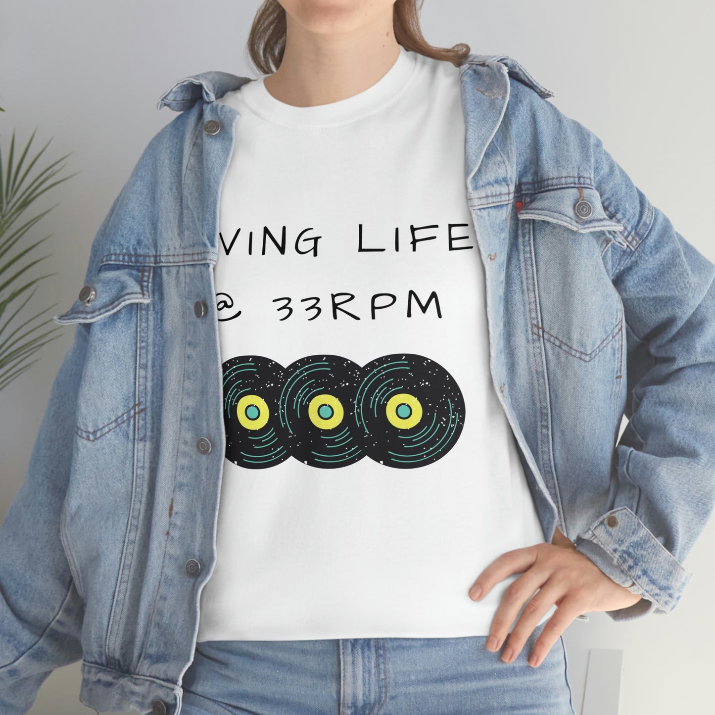 Living Life @ 33RPM Tee