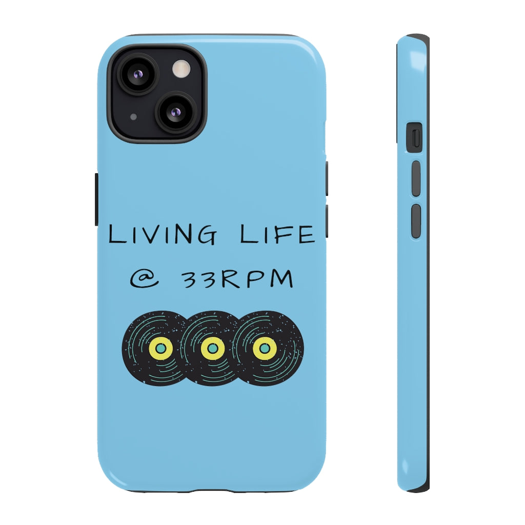 Living @ 33RPM Phone Case