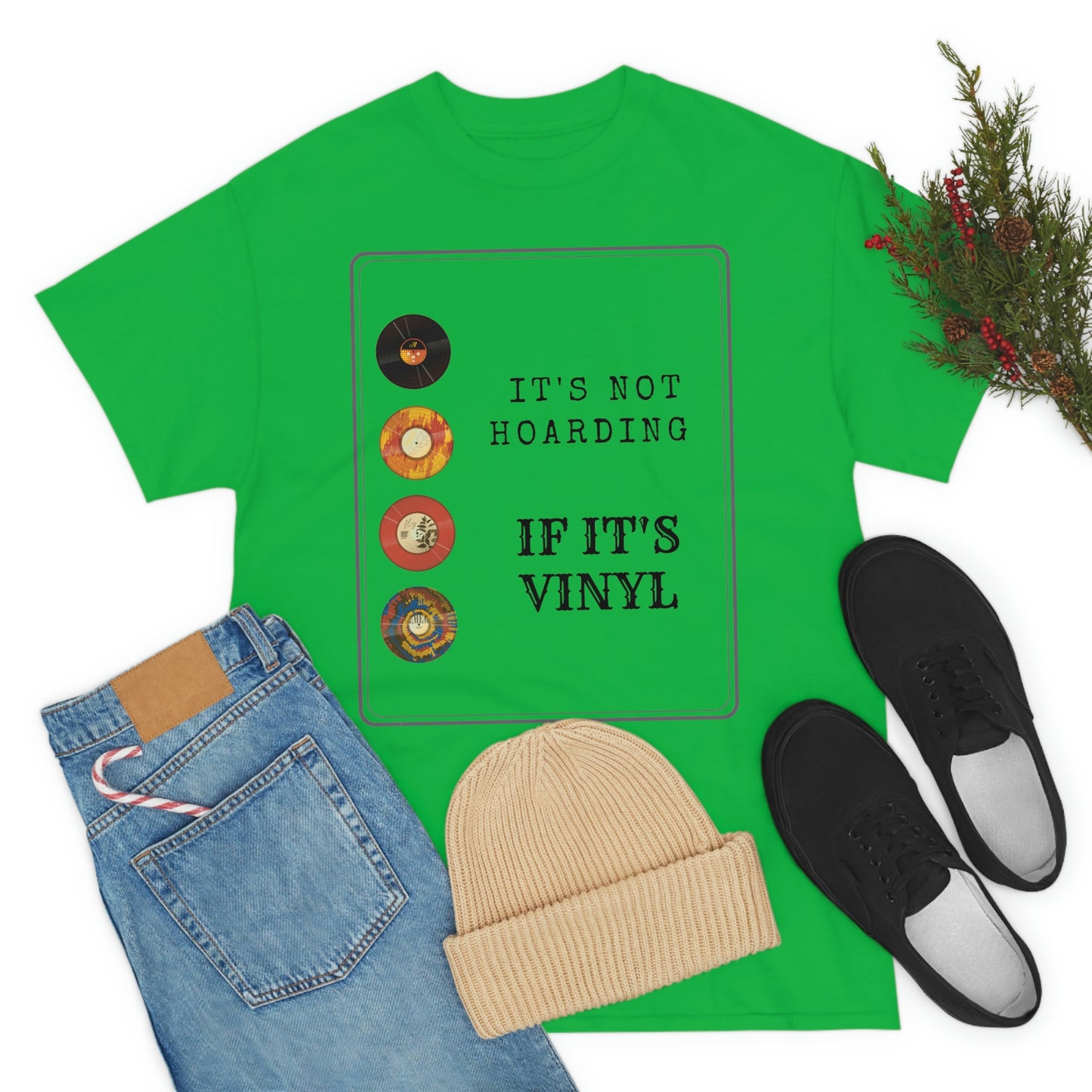Not Hoarding if it's Vinyl Tee