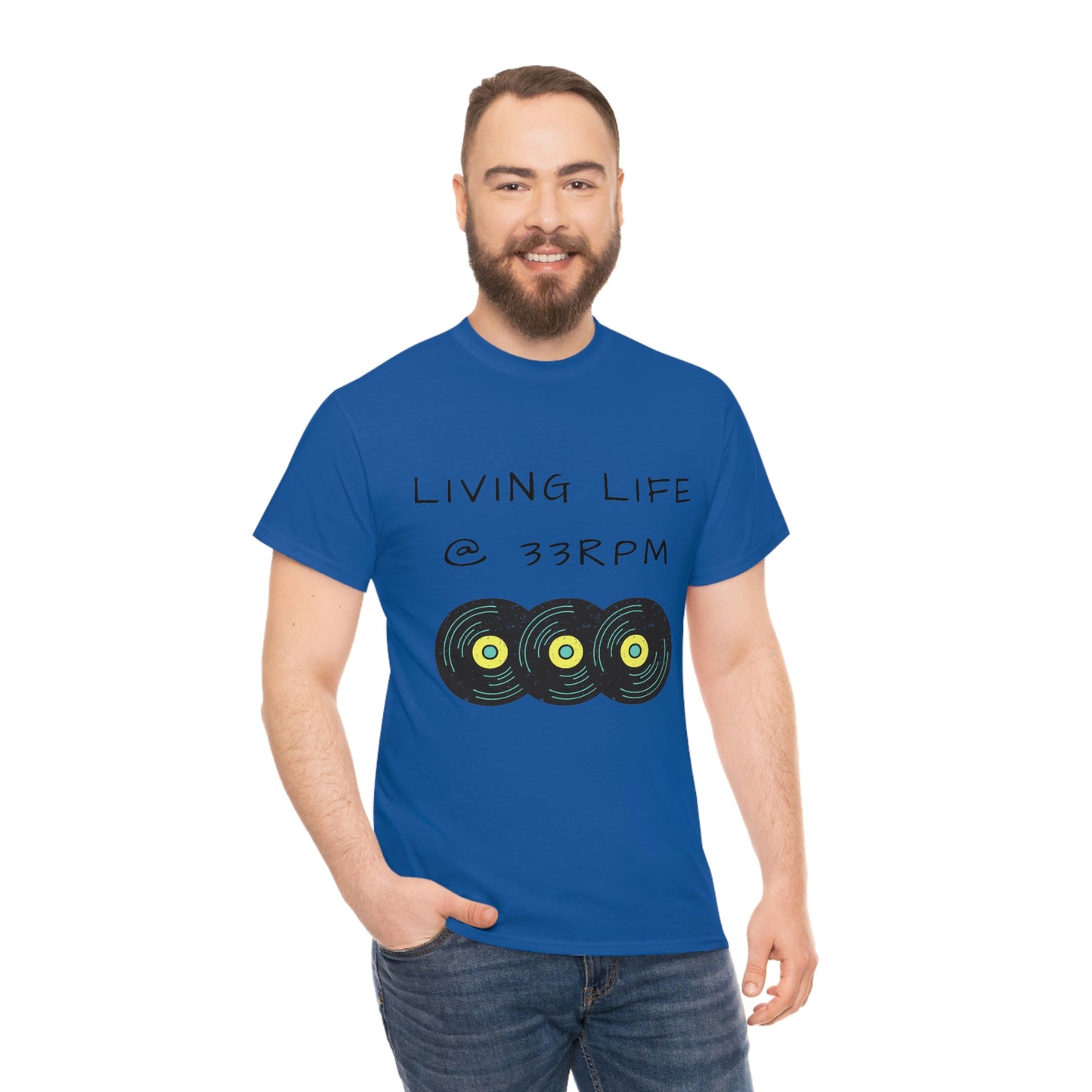 Living Life @ 33RPM Tee