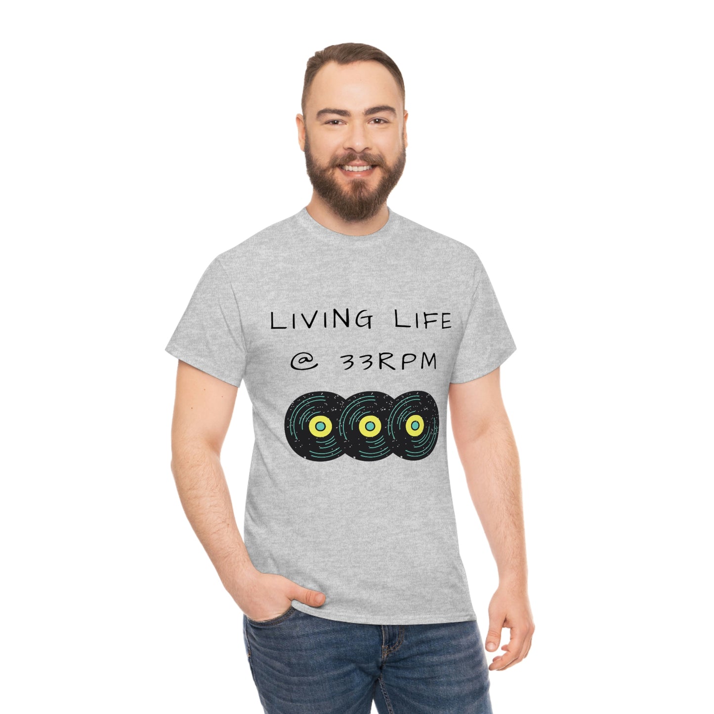 Living Life @ 33RPM Tee