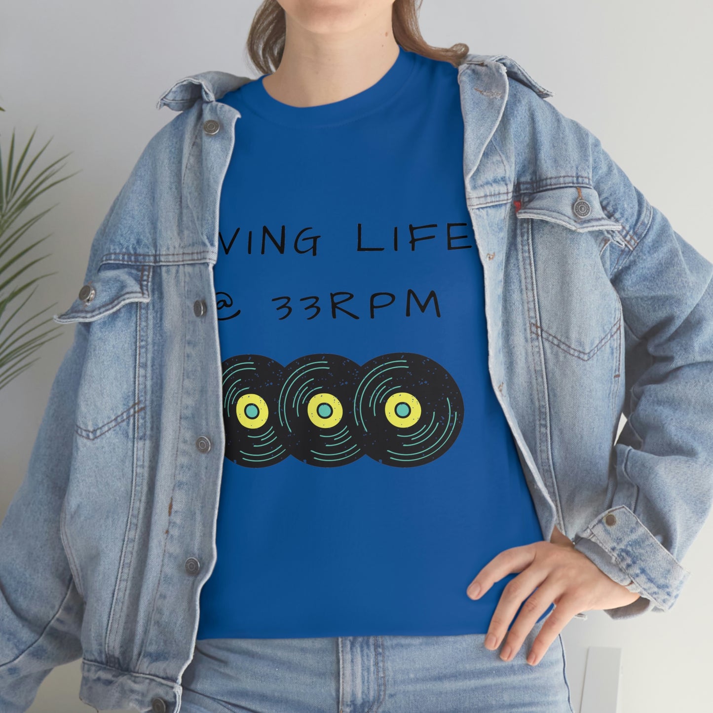 Living Life @ 33RPM Tee