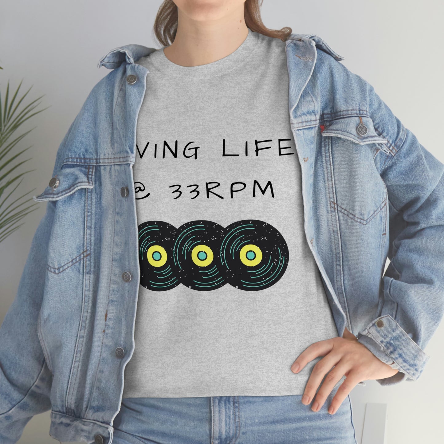 Living Life @ 33RPM Tee