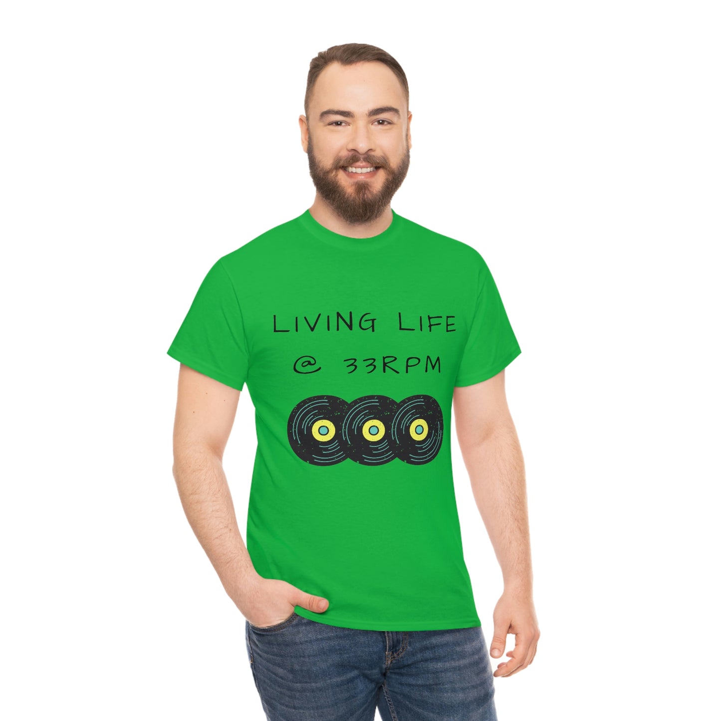 Living Life @ 33RPM Tee