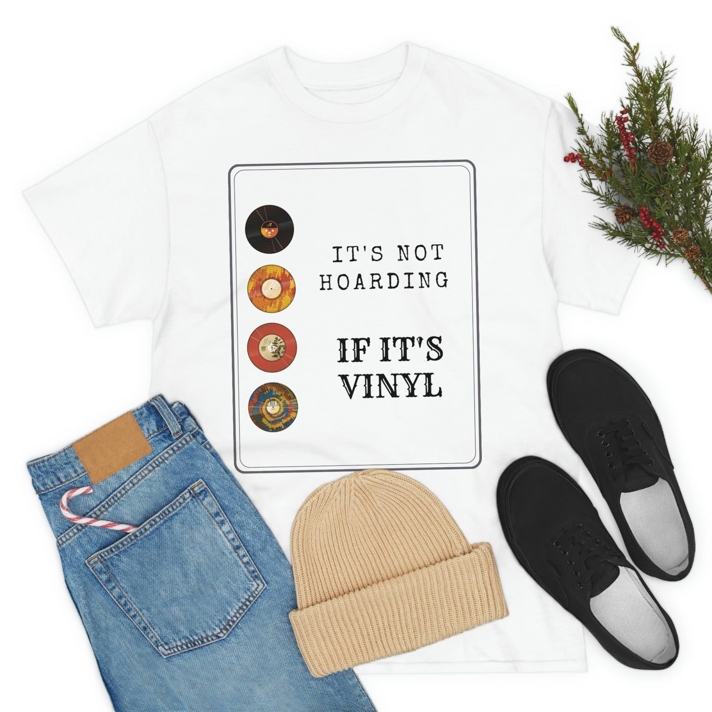 Not Hoarding if it's Vinyl Tee