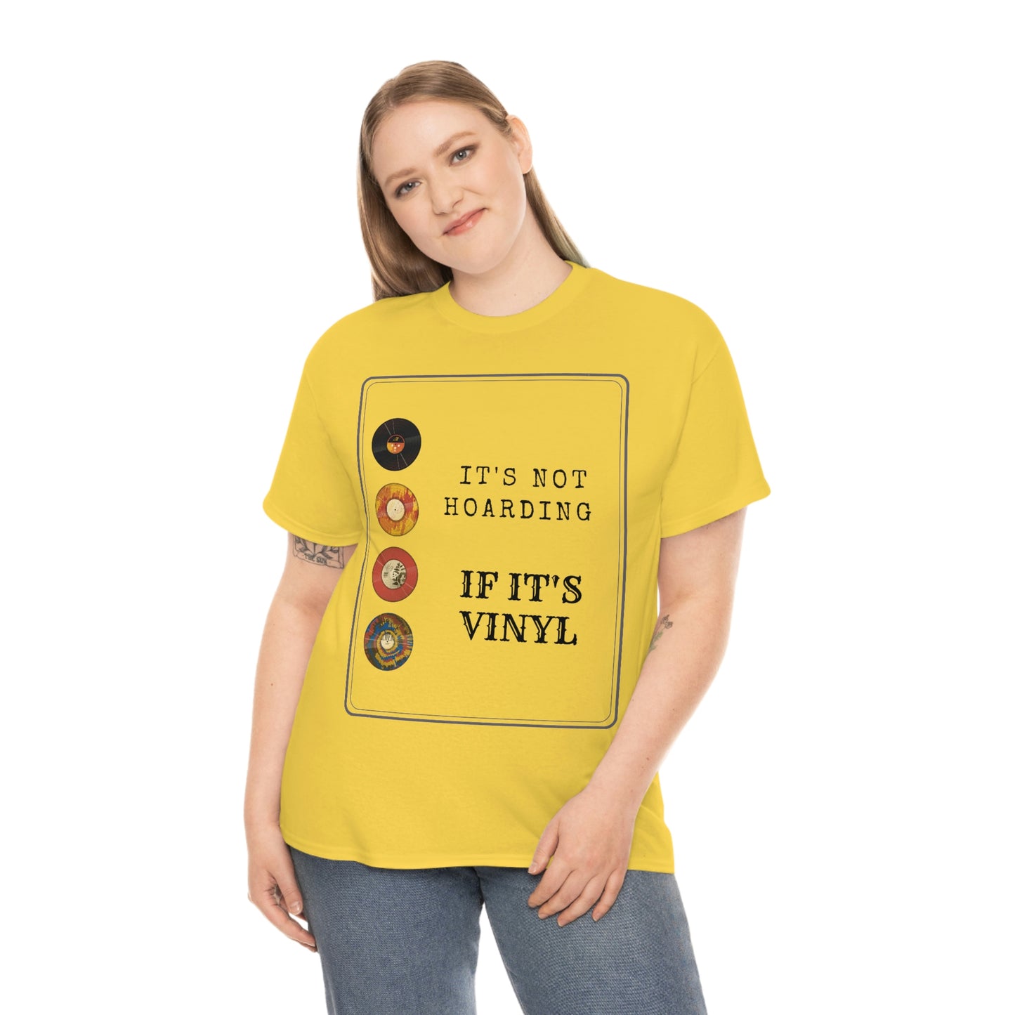 Not Hoarding if it's Vinyl Tee