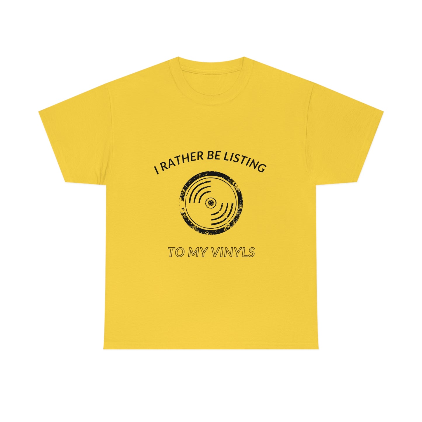 Listening to Vinyl Tee