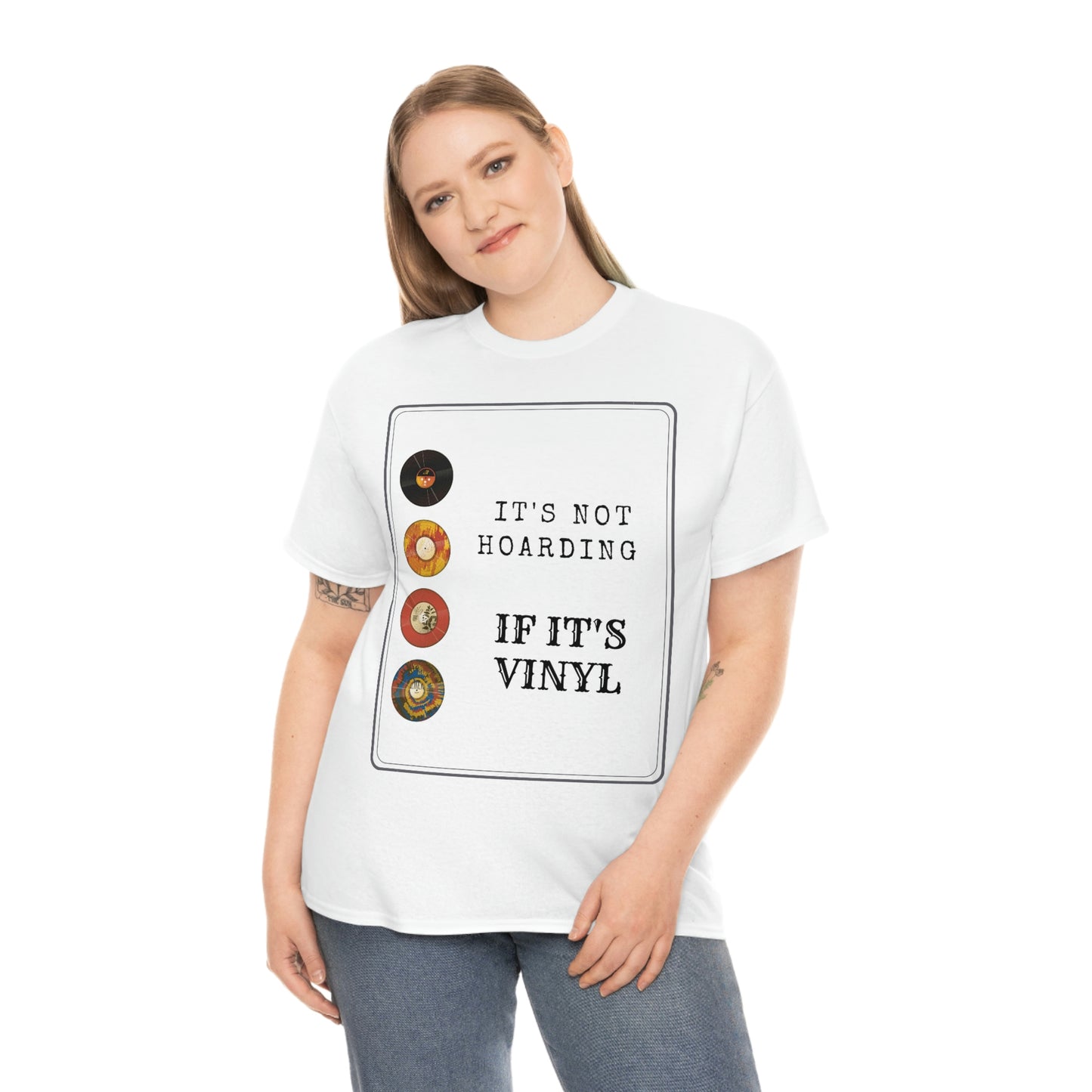 Not Hoarding if it's Vinyl Tee