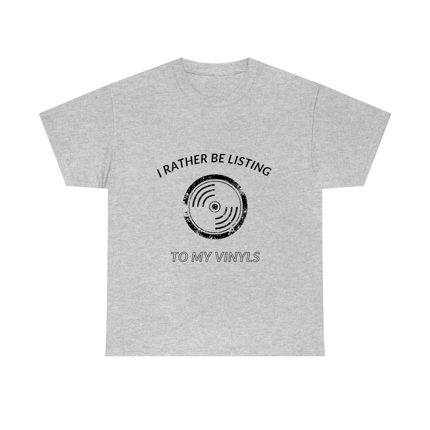 Listening to Vinyl Tee