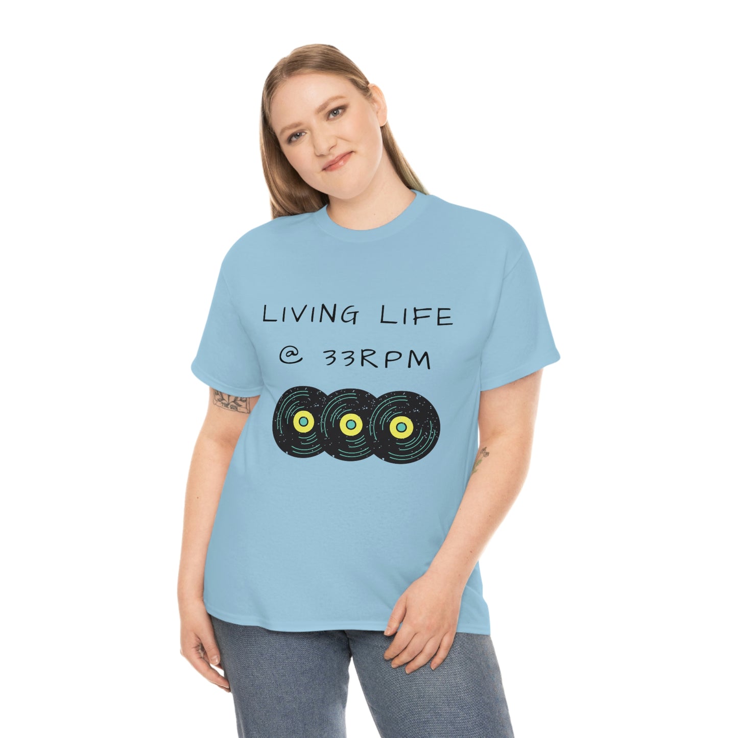 Living Life @ 33RPM Tee