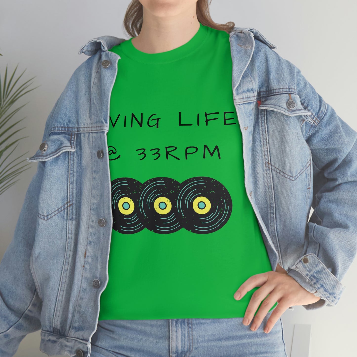 Living Life @ 33RPM Tee