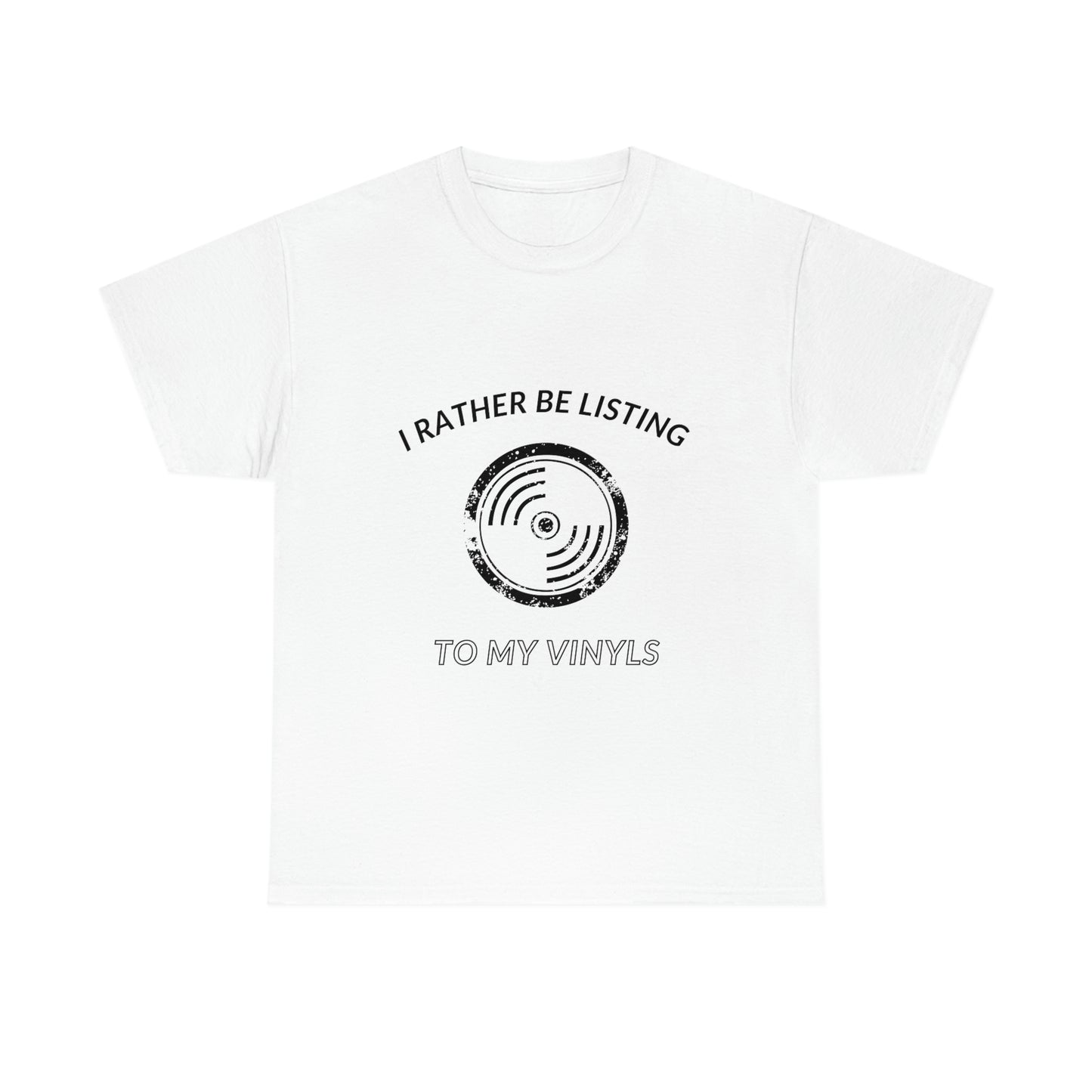 Listening to Vinyl Tee