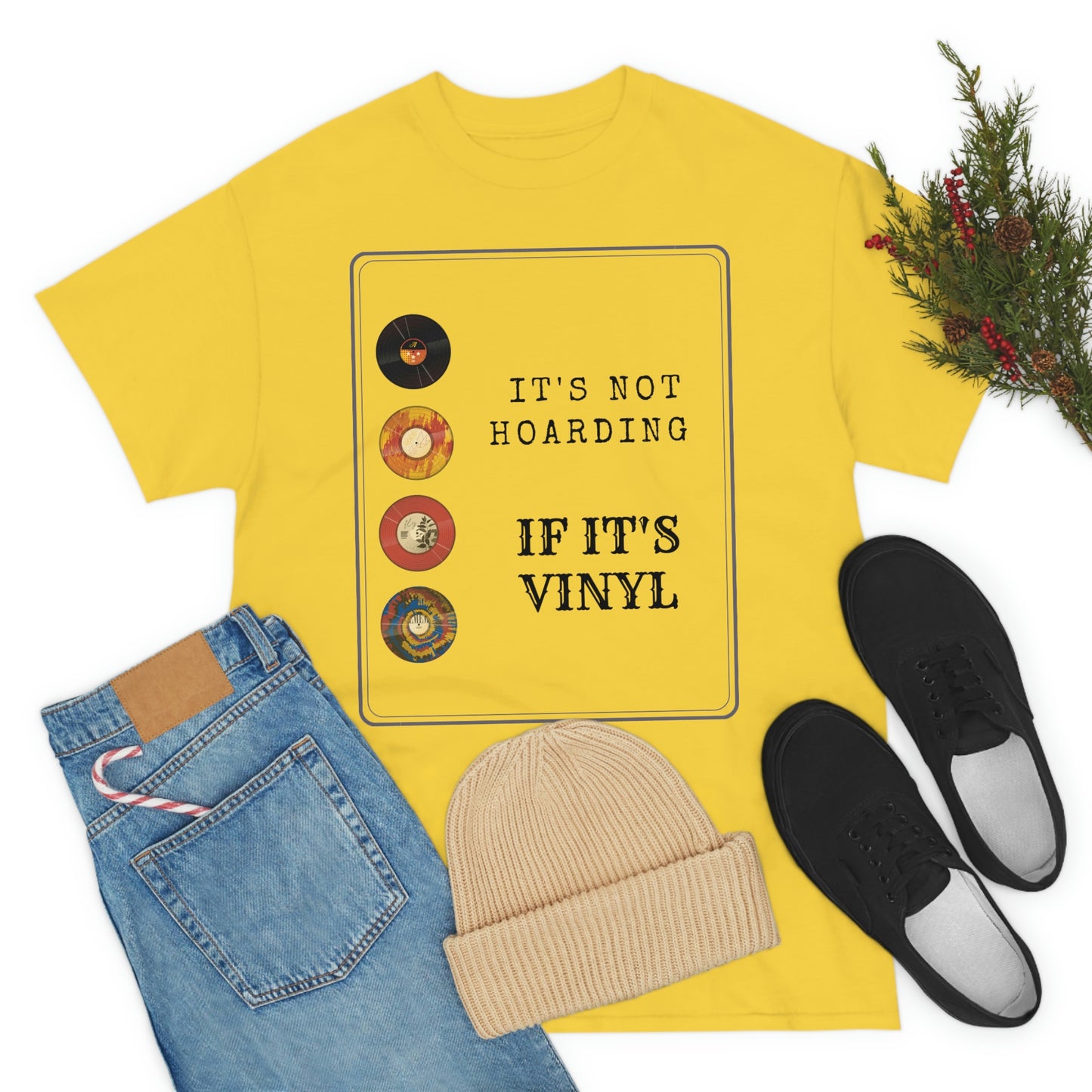 Not Hoarding if it's Vinyl Tee