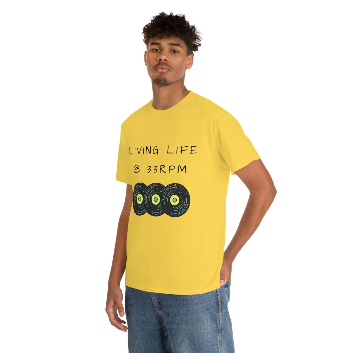 Living Life @ 33RPM Tee