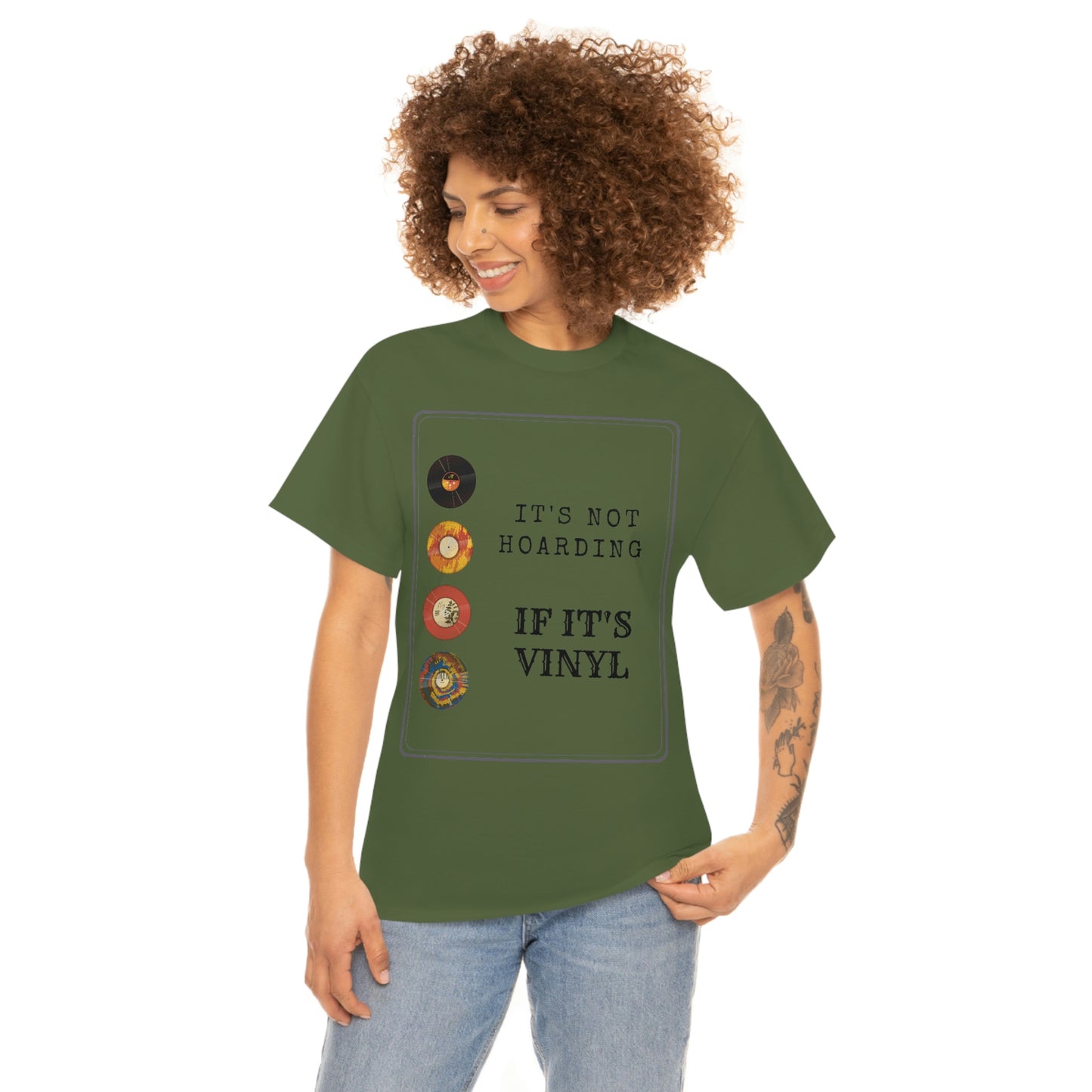 Not Hoarding if it's Vinyl Tee