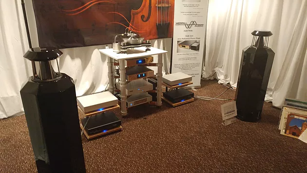 VPI Avenger and "Fat Boy" with Merrill, German Physiks, and Distinctive Stereo at Axpona 2017 (Archived 5/11/2017)