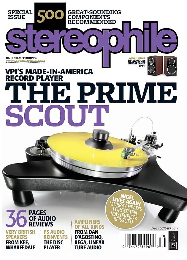 Stereophile - VPI Prime Scout (Archived 9/12/2017)