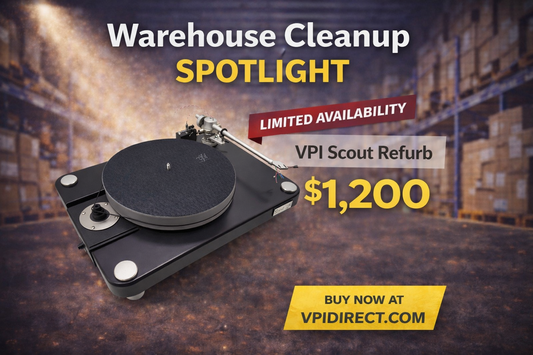 Refurbished VPI “Aries” Scout Turntable