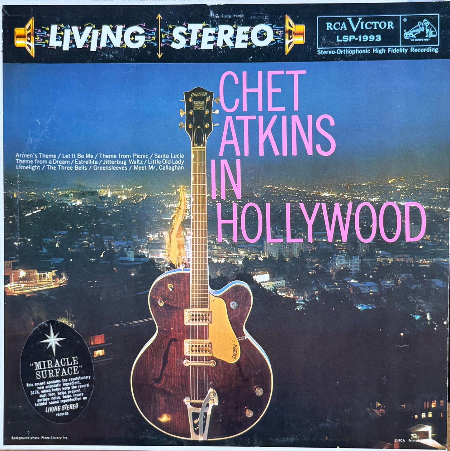 Chet Atkins in Hollywood | RCA LSP 1993